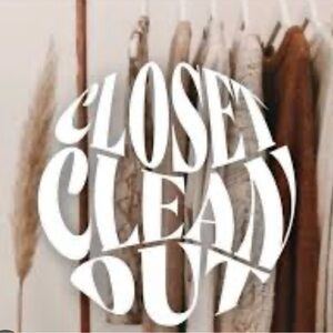 Closet Clean Out Sale